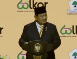 Presiden Prabowo Hadiri HUT Partai Golkar Ke -60 Tahun Di SICC Sentul