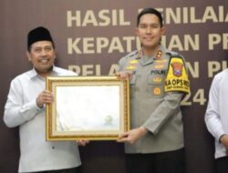 Polres Jombang Meraih Penghargaan Kepatuhan Pelayanan Publik dari Ombudsman RI