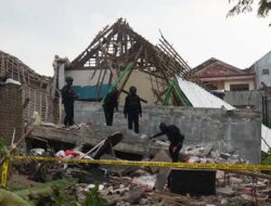 Ledakan Disebuah Rumah Di Mojokerto Tewaskan Dua Warga