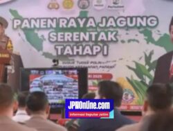 Polres Jombang Panin Raya Jagung Tahap I Demi Stabilitas Ketahanan Pangan