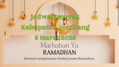 Jadwal Imsyak Bulan Ramadhan Untuk Kabupaten Jombang