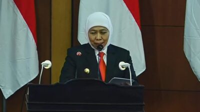 Gubernur Jatim Khofifa Hadiri Sertijab Bupati Dan Wakil Bupati Jombang