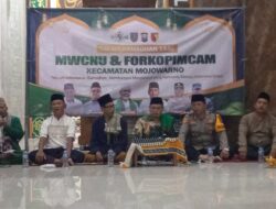 MWC NU Bersama Forkopimcam Mojowarno Jombang Mengadakan Safari Ramadhan Di Masjid Sabilil Muttaqin .