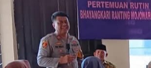 Curhat Minggu Kasih, Kapolsek Mojowarno Polres Jombang Dekatkan Diri dengan