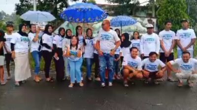 Karang Taruna Plumpung Bersatu Desa Galengdowo Jombang Bagikan Takjil Ramadhan Bersama