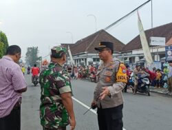 Pengamanan Perayaan Riyaya Undhuh-Undhuh di GKJW Mojowarno Jombang