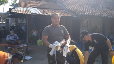 Koramil Mojowarno Turut Andil dalam Aksi Bersih-Bersih Peringatan Hari Lingkungan Hidup Sedunia 2025