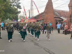 Agen BRILink Kecamatan Bareng Raih Juara III Lomba Gerak Jalan HUT RI ke-80