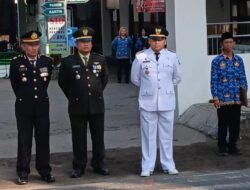 Kecamatan Mojowarno Gelar Upacara HUT ke-80 RI, Plt Camat Bacakan Sambutan Bupati Jombang